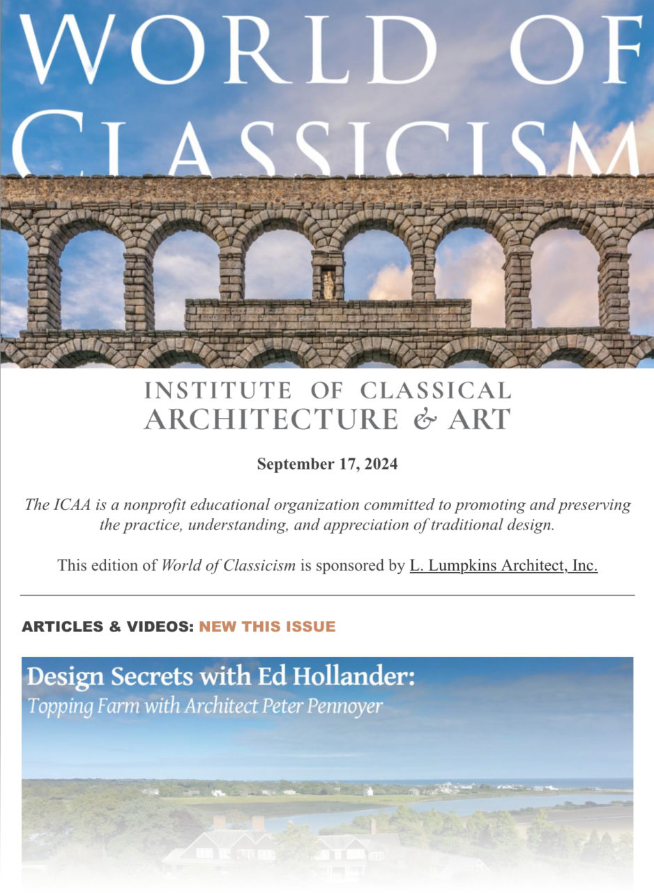 World of Classicism, September 17, 2024