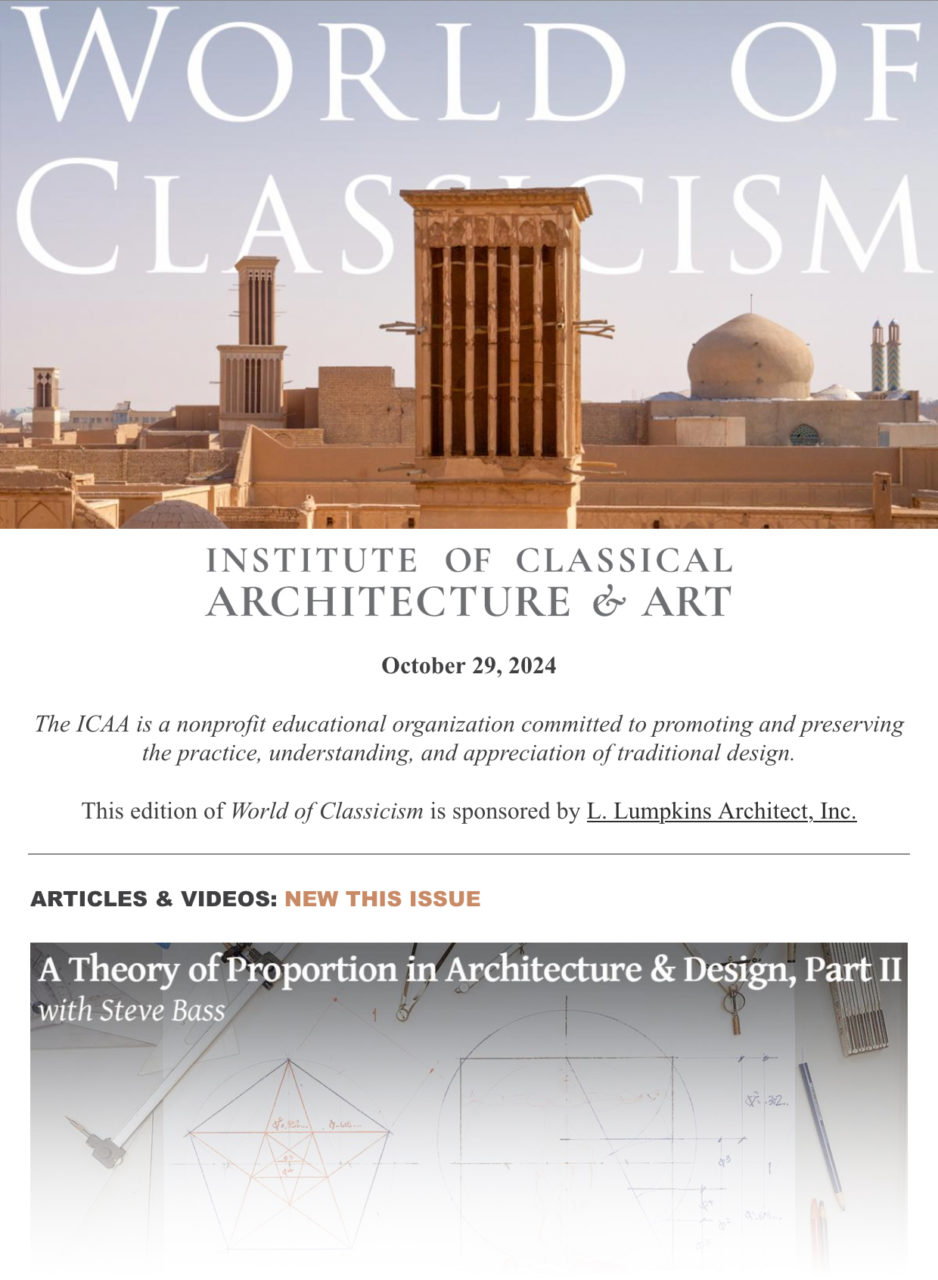 World of Classicism, October 29, 2024