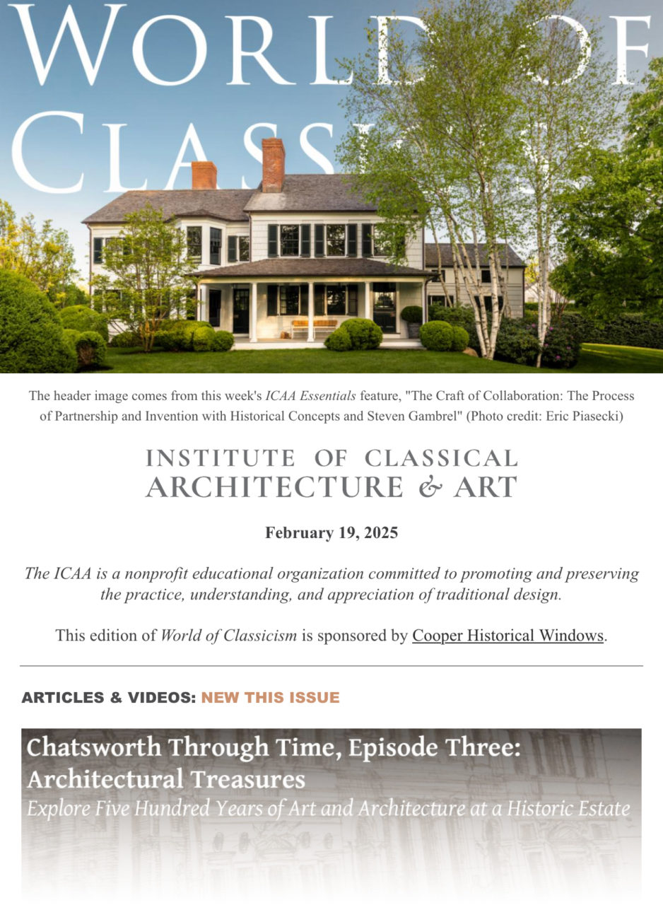 World of Classicism, February 20, 2015