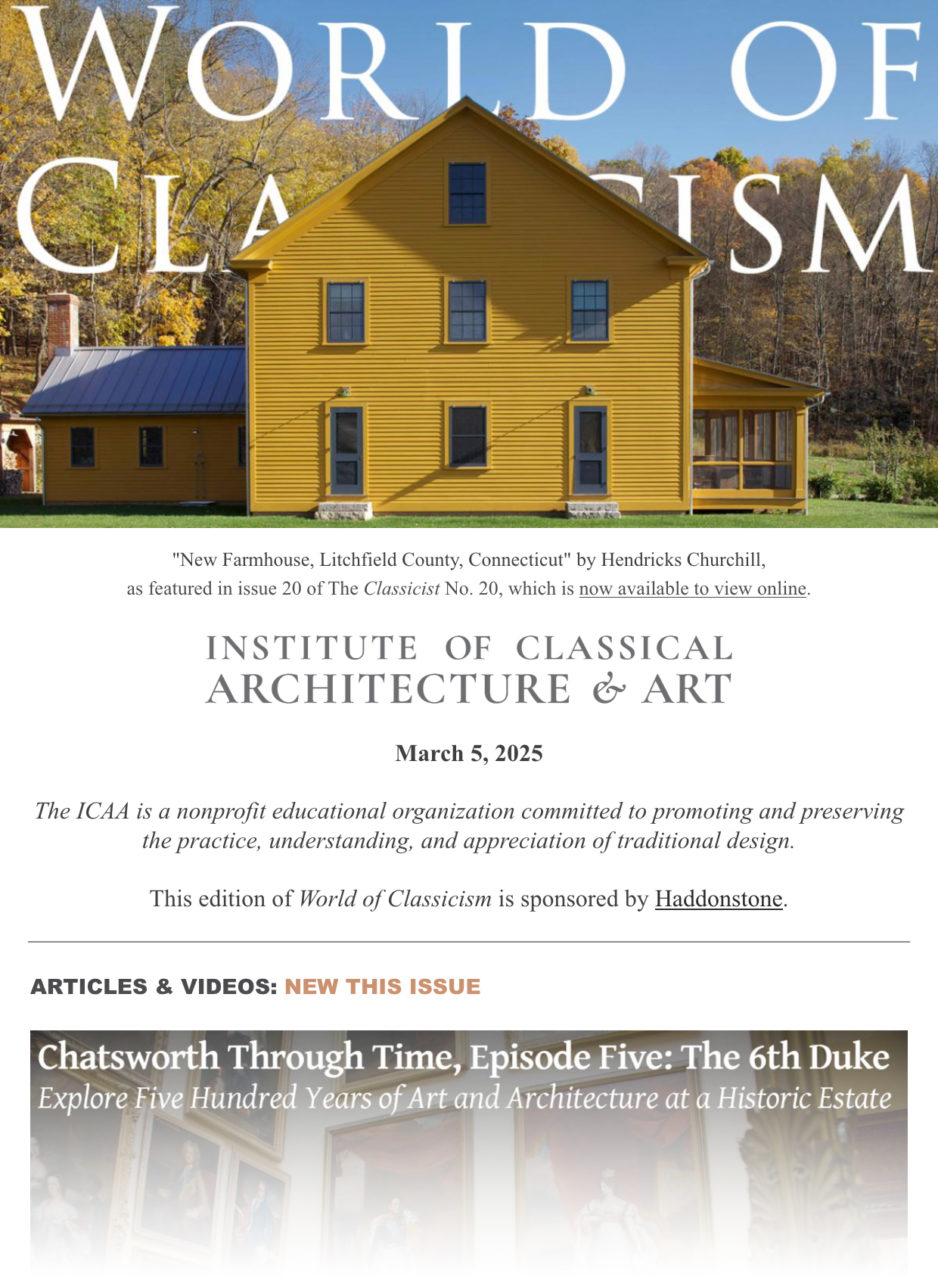 World of Classicism, March 5, 2025